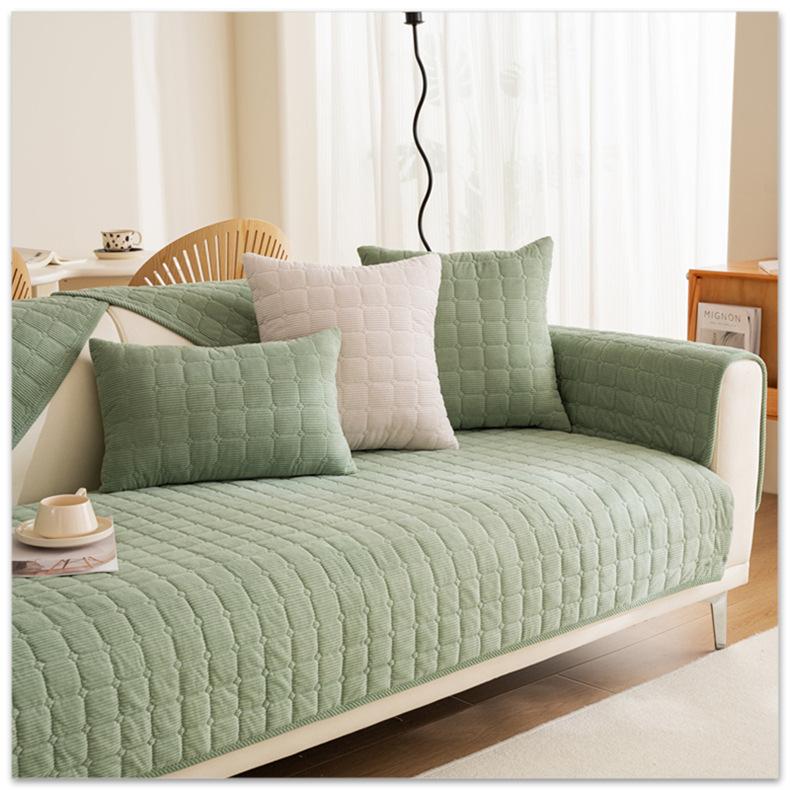 Thicken Plush Sofa Cover European Universal Sofa Towel Cover Slip Resistant Couch Cover Sofa Towel for Living Room Decor