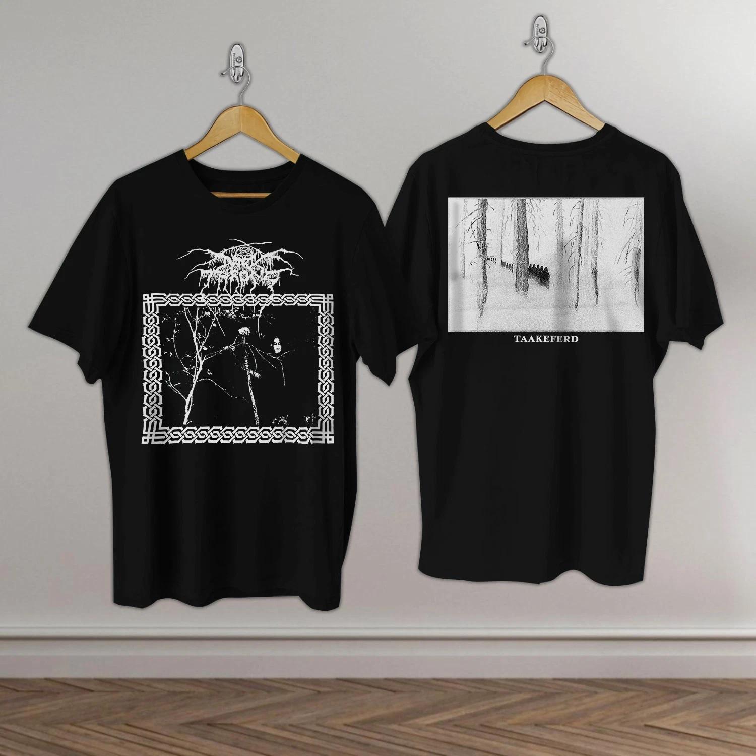 Винтажная футболка Darkthrone 90-х, футболка блэк-метал M