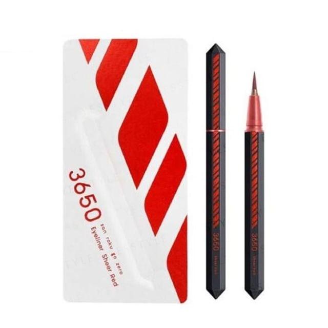 3650 san roku go zero - Liquid Eyeliner Sheer Red 1 pc