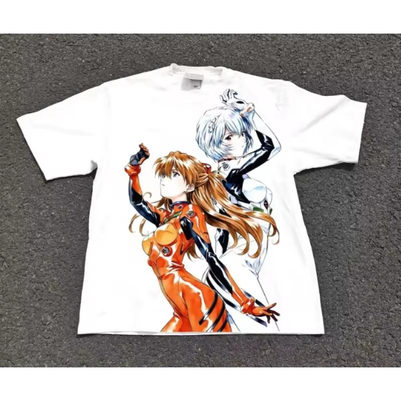 New Century Anime Retro Tshirt Summer New Style Unisex Casual Cotton Tshirt S