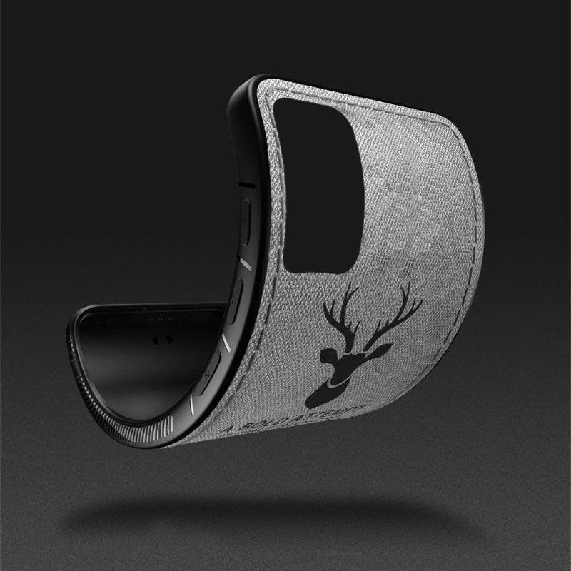 For Samsung S24 S23 Ultra Plus A34 Note 20 Ultra 5G S22 S21 Plus S10 Plus A32 A12 A72 5G Case ELK Hybrid Soft TPU Leather Matte Back Cover