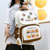 School bag Kapibara new student cartoon primary and secondary school students boys and girls mobile phone backpack cute large capacity