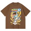 230 Gsm 100% Cotton Captain Tsubasa V1 Print Unisex Heavy Cotton T Shirt
