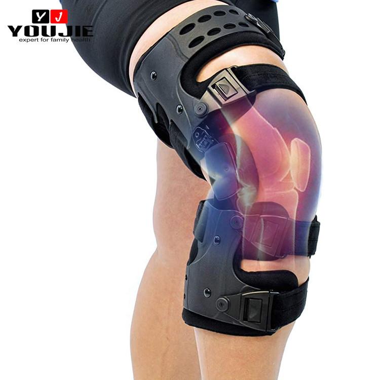 

Медицинский регулируемый ортопедический бандаж, алюминиевый послеоперационный бандаж на ногу OA, шарнирное колено