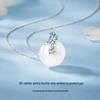 925 Sterling Silver Chalcedony Butterfly Necklace - Creative Christmas/New Year Gift for Her