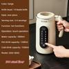 Heiz-Sojamilchmaschine mit großem Fassungsvermögen, automatischer Haushalts-Food-Mixer, multifunktionaler Reispaste-Zubereiter für Beikost
