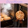 Cute Shallot Pancake Plush Keychain Toy With Pp Cotton Filling For Foodie Collectors