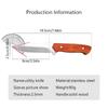 Cuchillo de deshuesado de acero inoxidable, utensilio de cocina, cuchillo de carnicero, cuchillo de mesa para Chef, pelador de frutas, cuchillo para barbacoa