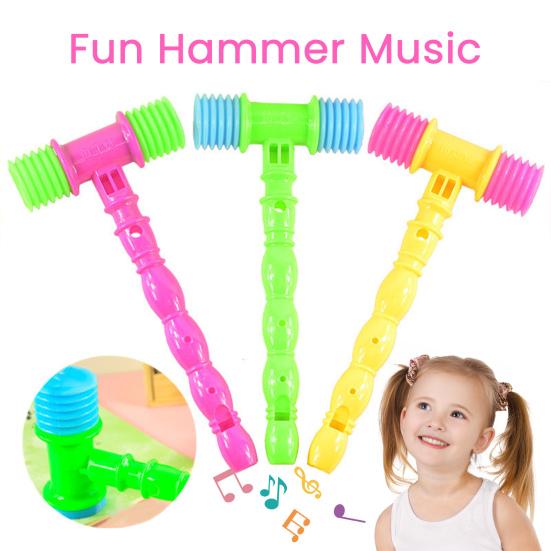 12Pcs Hammer Toy Set for Educational Play Outdoor Fun Lightweight Sound