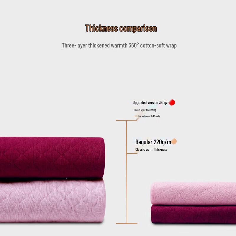 AB Winter Thickened Three-Layer Thermal Pants