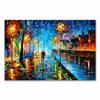 Coloring Hand - Painted Oil Painting Landscape For The Living Room Wall Art Home Decoration Abstract Without Frame
