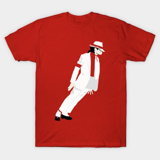Michael Jackson Smooth Criminal Moonwalker Lean Unisex T-Shirt Unisex Rundhals Baumwolle Kurzarm Oversized Beliebtes T-Shirt Fan Geschenke