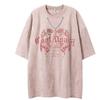 GothAngel Baby Graphic Unisex T-Shirt Cotton Washed Tshirt Oversized Short Sleeves T Shirt