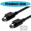 Speakers Connectors Wire With 4Pin DIN Connectors For R1700BT R1600TIII Speakers Cord Optimals Sound Quality Assurances