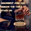 50/1PCS Non-Slip Cork Coaster Natural Wooden Cup Mat Heat Insulation Pads Tea Coffee Mug Drinks Holder Table Decor Accessories
