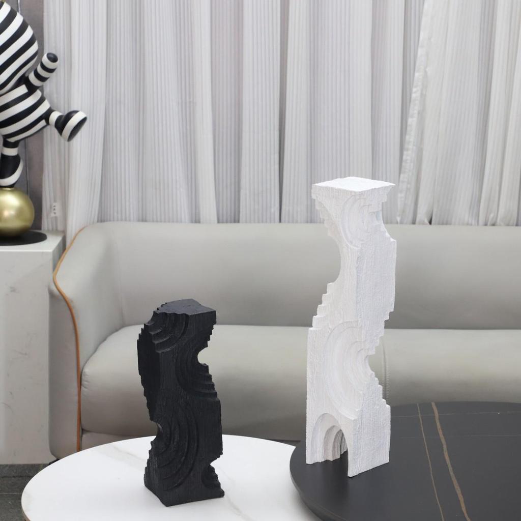 Nordic Branch-Shaped Resin Wood Ornament for Living Room, Entrance, or Study Decor