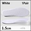 1Pair Elastic Soles Arch Support Comfortable Shoe Pads Men's and Women's Height Increase Insoles Shock-absorbing Sports Insoles