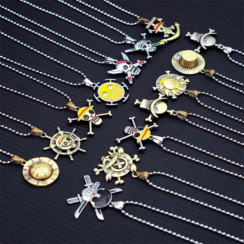Anime Necklace ONE PIECE Straw Hat Pirates Luffy