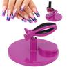 Nail Polish Bottle Holder Stand Wide Base Prevent Fall Off Nail Gel Fixing Clip for Manicure Painting