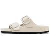 Arizona Big Buckle Birkenstock Shoes Unisex White Narrow 1030350
