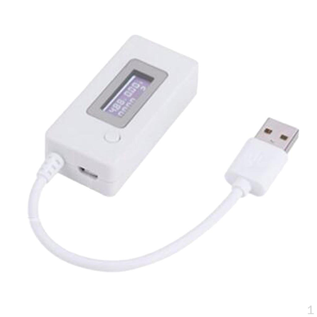 

USB мультицифровой амперметр вольтметр емкость ваттметр, измеритель мощности напряжения 0 В 0-5