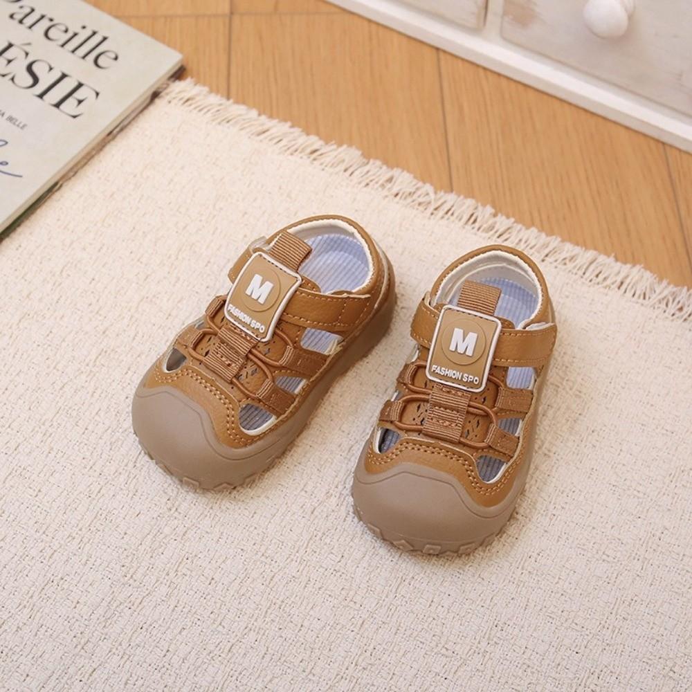 Soft Sole Children Sandals Anti-Slip Children Sport Shoes Fashion Kid s Sneaker  Summer 18 insole 12.5cm коричневый