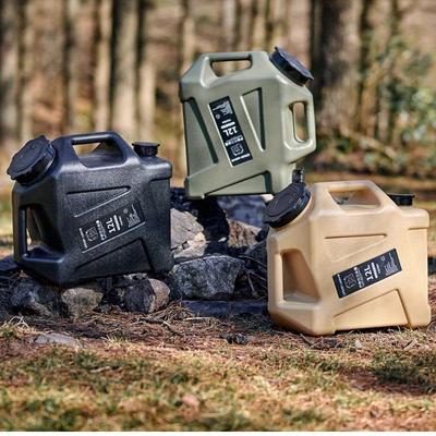 Tragbarer 3,2-Gallonen-Wassertank mit Wasserhahn – BPA-frei, ideal für Camping und Wandern, langlebig und auslaufsicher, Notfall-Wasserspeicher, Mehrzweck für den Außenbereich