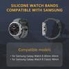 Sportarmband für Samsung Galaxy Watch 8 Armband 44mm 40mm 8 Classic 46mm Gummi-Armband Armband correa Galaxy Watch 8 Zubehör
