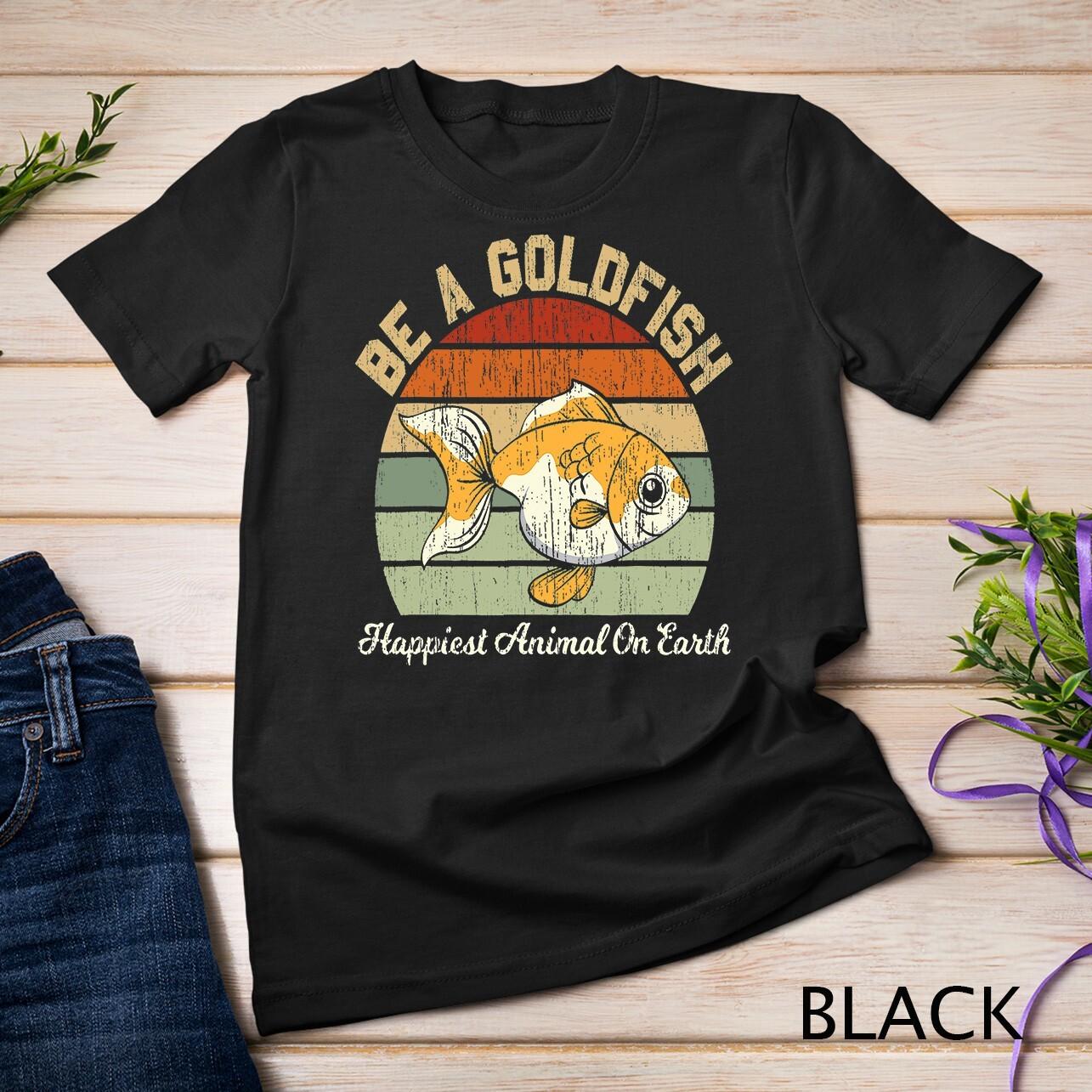 Be A Goldfish for a Soccer Motivational Quote 1 T-Shirt Mens Womens Tees Top Unisex T-Shirt Mens Womens Tees Top S