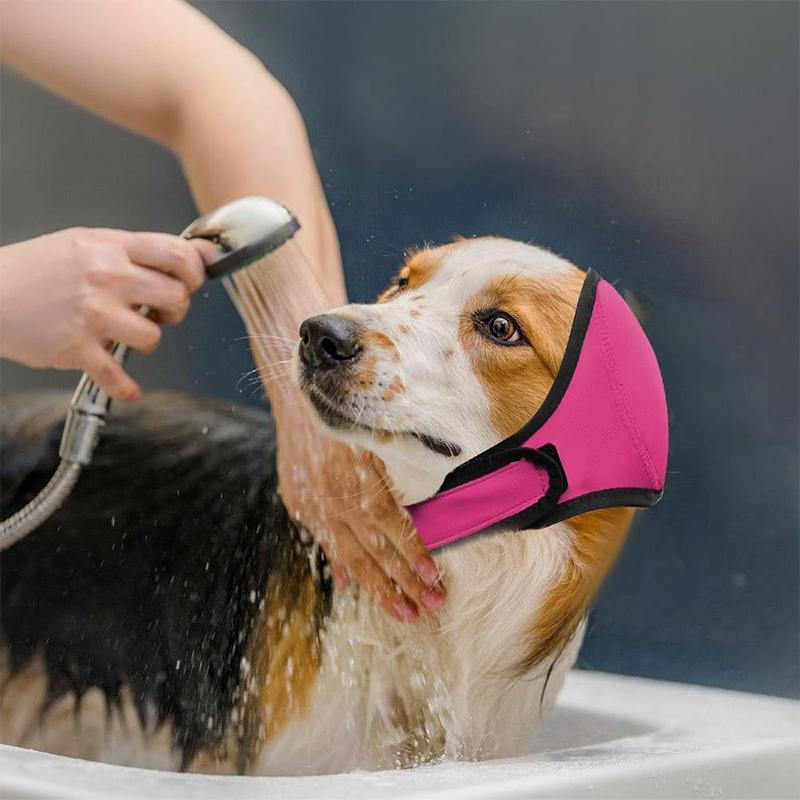 2026 Paraorecchie a Orecchie di Cane (Addensato) Per Rumore e Bagno - Protezione Impermeabile Con Cappuccio Rilassante Elastico, Toelettatura