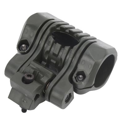 Κλιπ Στήριξης Φακού Κράνους 25mm Θήκη Φακού Φορητός Φακός Πλαστικός Σφιγκτήρας Βάση