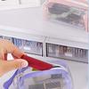 Lipstick Cosmetic Bag Clear Mesh Bag Change Storage Bag Fresh Color Card Bag Mini Coin Purse  Girl