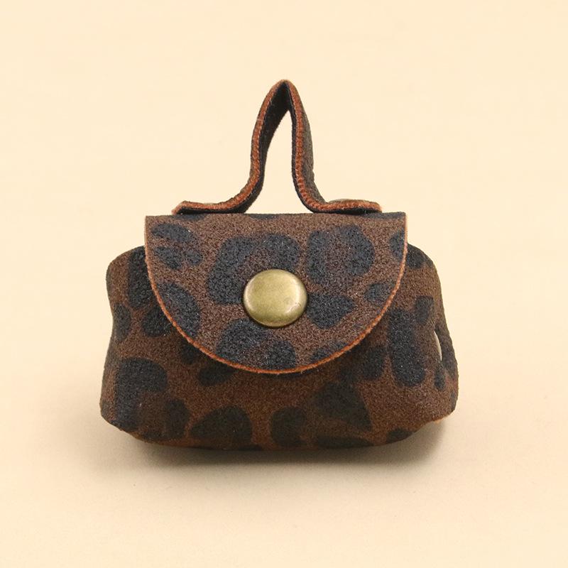 Retro Style PU Leather Necklace Coin Purse - 16 Color Choices, Trendy Accessory