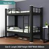 Wrought Iron Bunk Bed for Dormitories and Student Apartments