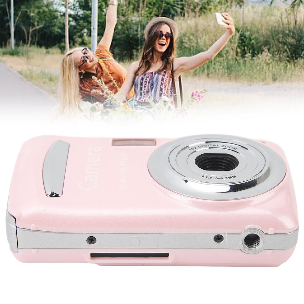 2.4 In Portable Camera 16X Digital Zoom 1080P 16MP Auto Focus Multi Axis Stabilization Digital Camera for Photography Video