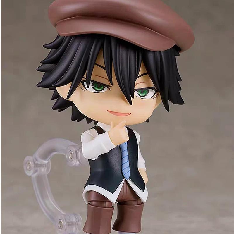 Q Version Nendoroid Anime Periphery Action Figures Interchangeable Face Joint Mobility Doll Desktop Ornament Collection Boy Gift