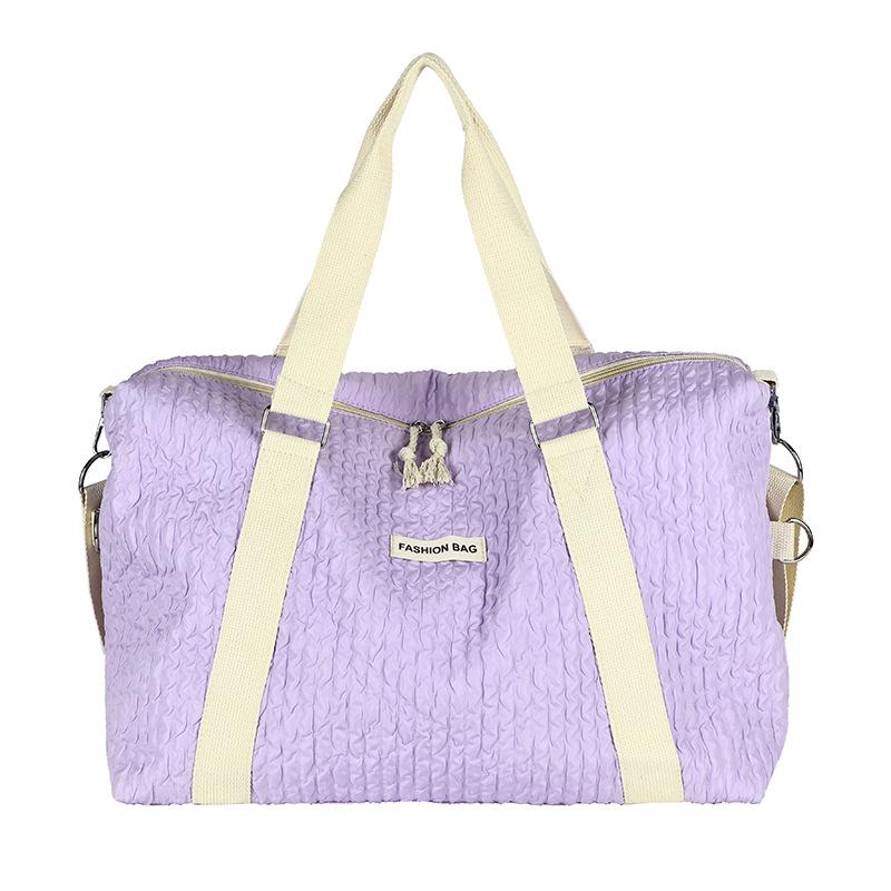 

Fitness Bag Travel Bag Women s Yoga Shoulder Bag Dry Wet Separation фіолетовий
