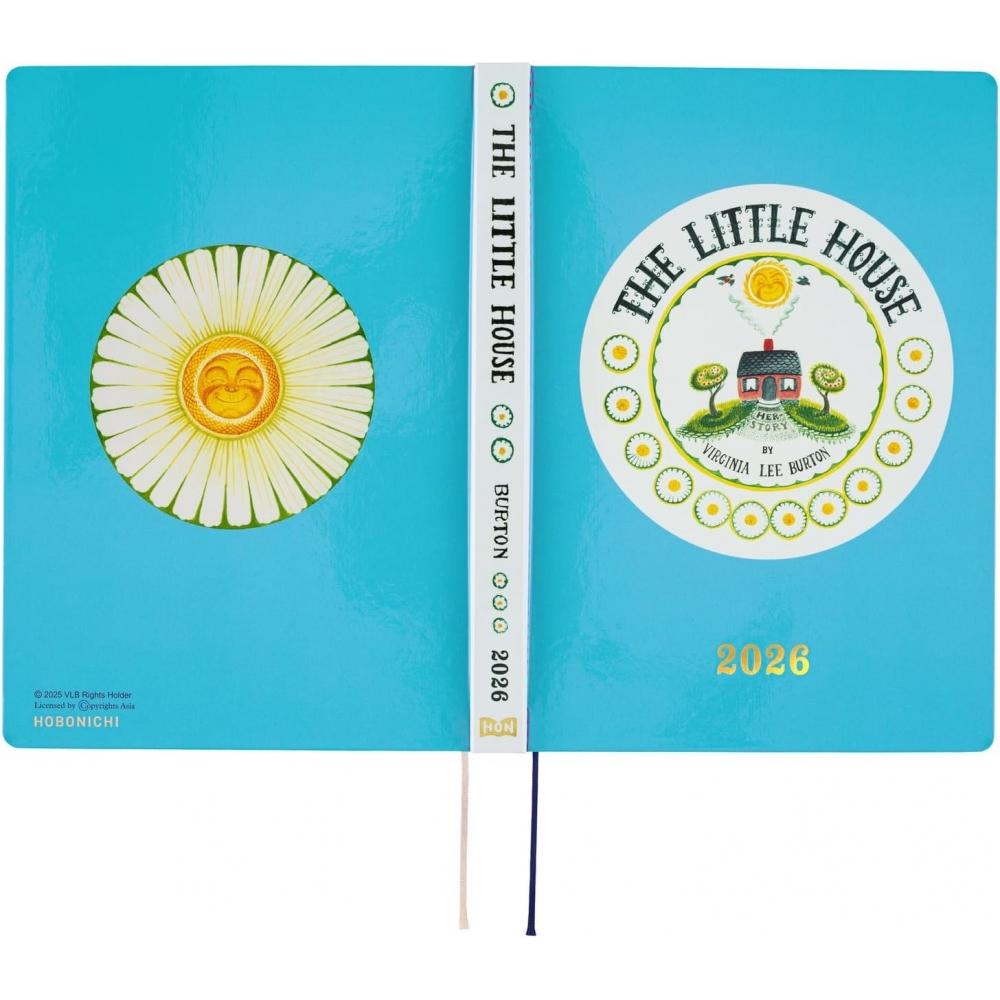 Hobonichi 2026 Virginia Lee Burton  The Little House [a5 1 Page Per Day January