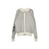 Gfx Knit Cardigan Casual Printed Jacket Unisex Jacket Off-White 50-IV5526