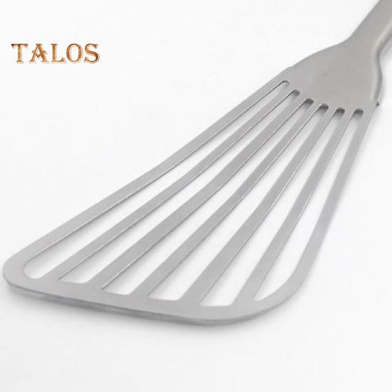 Fish Turner Food Grade Heat Resistant Silver Color Excellent All-Purpose Flipping Turning Fish Slotted Turner for Home