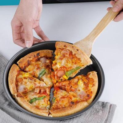 10/11/12/14 palcová pánev na pečení pizzy nepřilnavá z uhlíkové oceli plech na pizzu kulatý plech na pečení pro domácí pizzu pekáče do trouby kuchyňské nářadí