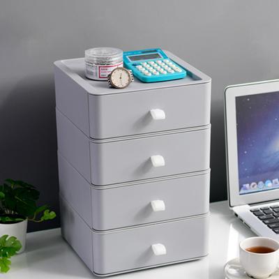 Storage Box Multifunction Large Capacity Plastic Cosmetic Storage Drawer Supplies for Home