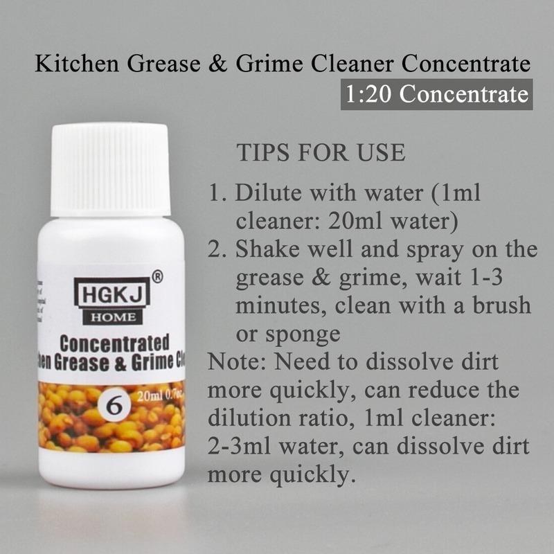 Kitchen Grease Remover 50ml/20ml Multi-Purpose Foam Cleaner ...