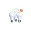 Denver - Shl340 – White – Wi-fi E27 Bulb – 9w – Dimmable – Alexa/google – Pack of 3