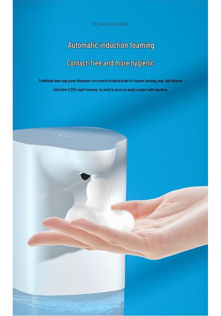 Rechargeable Contactless Smart Sensor Hand Sanitizer Dispenser for Hotels and Kitchens