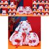 Adorable Lolita Bunny Plush Toy Soft Short Fur Doll Perfect For Girls Birthday Gift