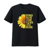 September Women Birthday Sunflower Funny Quote T Shirt White M Vintage Washed Unisex Casual Graphic Comfortable Soft