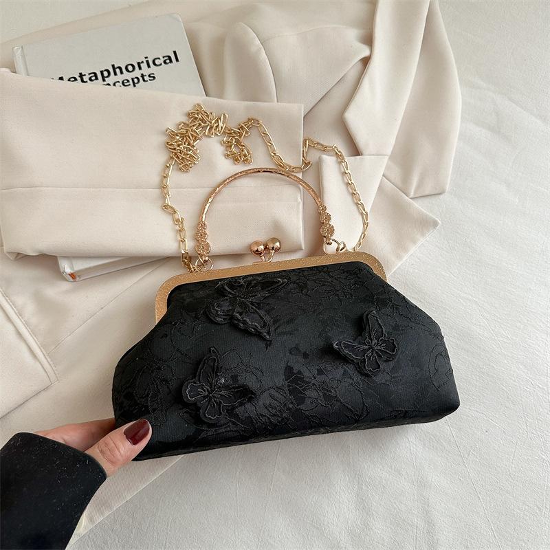 Summer Summer Retro Portable New Chinese Style with Horse Dress Cheongsam Bag Women's 2025 New Messenger Bag