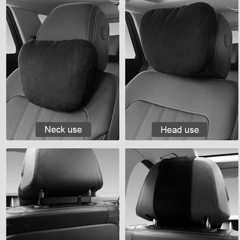Top Quality Car Headrest Neck Support Seat / Maybach Design S Class Soft Universal Adjustable Car Pillow Neck Rest Cushion
