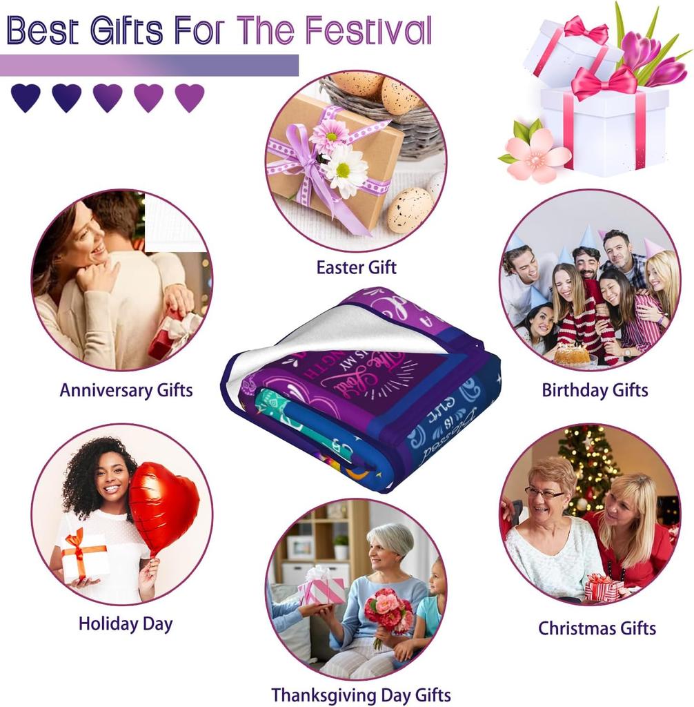 Christian Gifts for Women Blanket Religious Soft Warm Throw Blanket Religious Gifts for Women Christian Merch Inspirational Gift